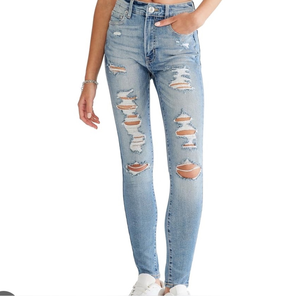 American Eagle Outfitters Blue Boyfriend Jeans